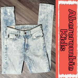 Abercrombie Kids Acid Wash Super Skinny Slim 15/16